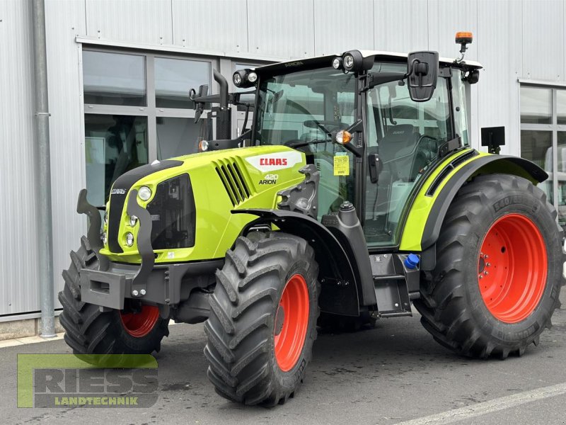 Traktor of the type CLAAS ARION 420 Advanced Flachdach, Neumaschine in Homberg/Ohm - Maulbach (Picture 1)