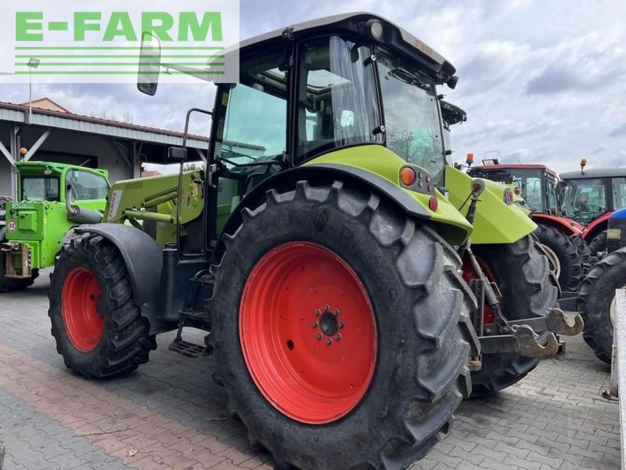 Traktor typu CLAAS arion 420 cis + claas fl100, Gebrauchtmaschine w DAMAS?AWEK (Zdjęcie 8)