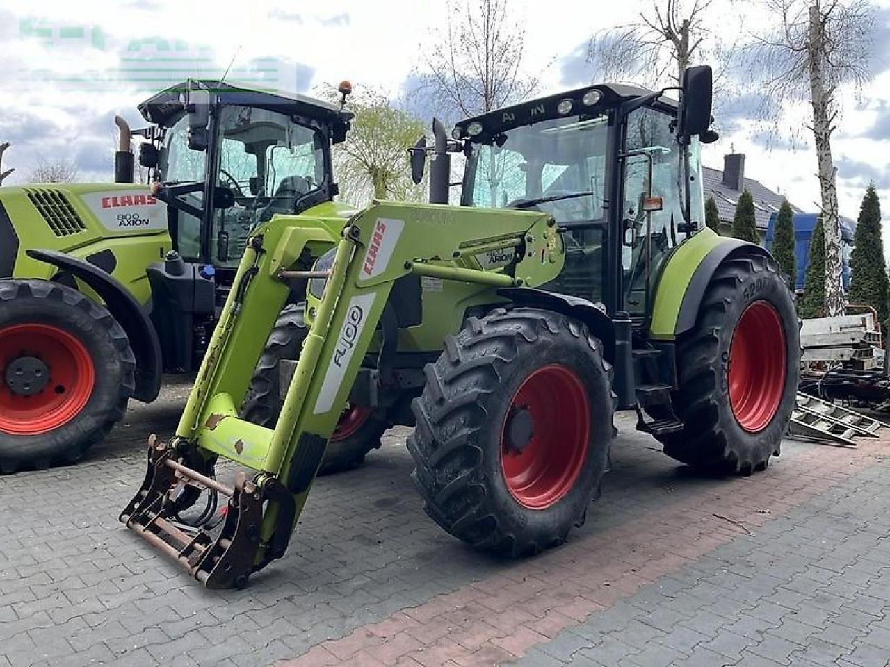 Traktor typu CLAAS arion 420 cis + claas fl100, Gebrauchtmaschine w DAMAS?AWEK (Zdjęcie 1)