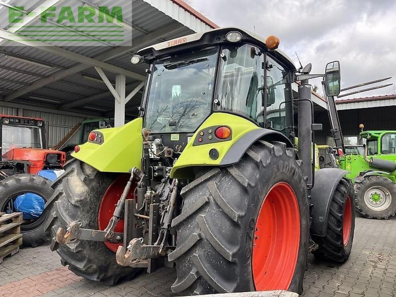 Traktor typu CLAAS arion 420 cis + claas fl100, Gebrauchtmaschine w DAMAS?AWEK (Zdjęcie 5)