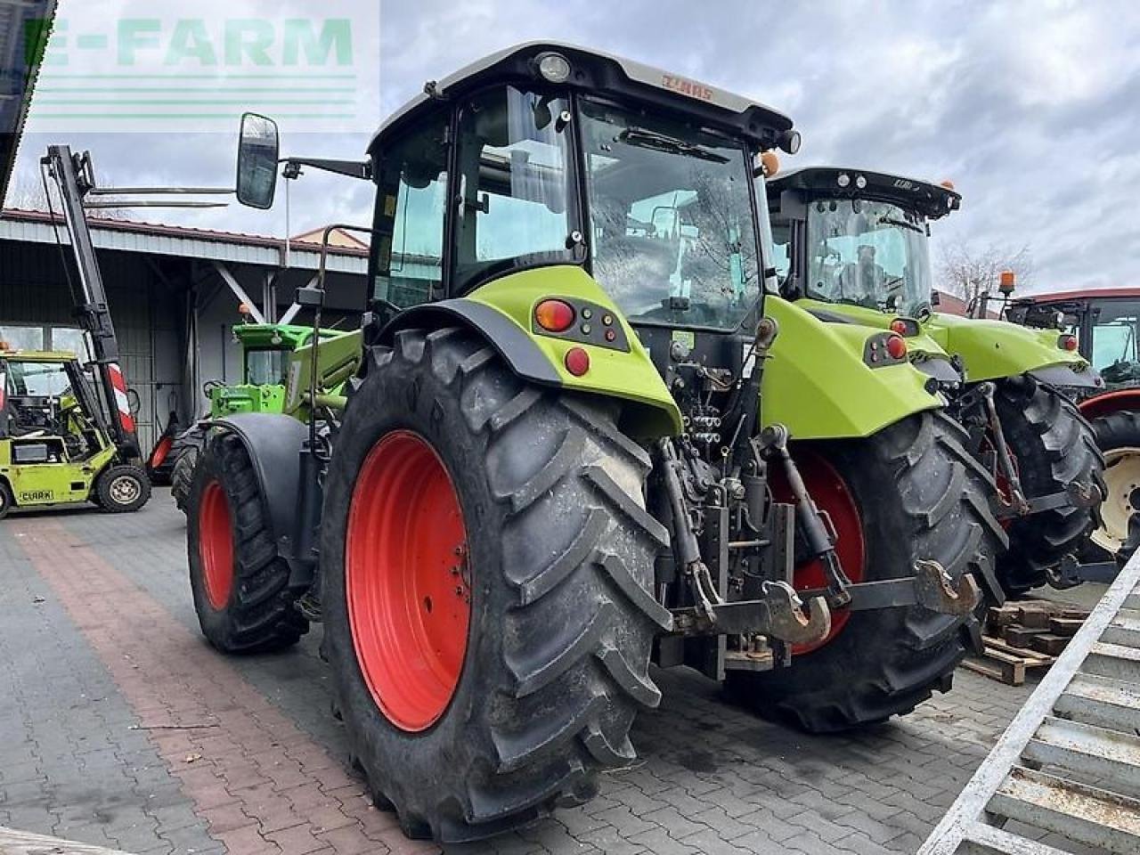 Traktor typu CLAAS arion 420 cis + claas fl100, Gebrauchtmaschine w DAMAS?AWEK (Zdjęcie 7)