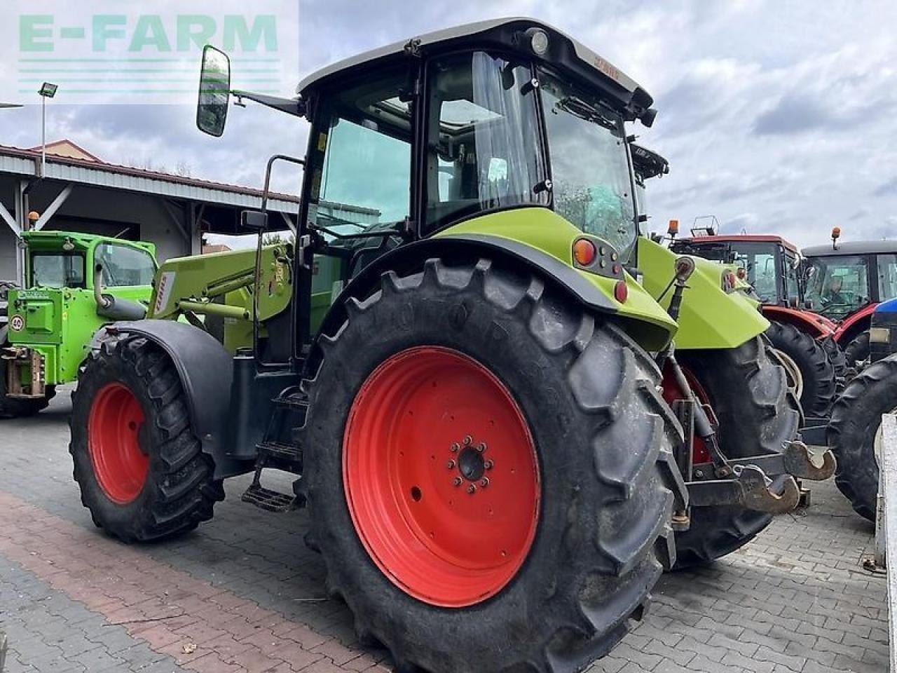 Traktor typu CLAAS arion 420 cis + claas fl100, Gebrauchtmaschine w DAMAS?AWEK (Zdjęcie 8)