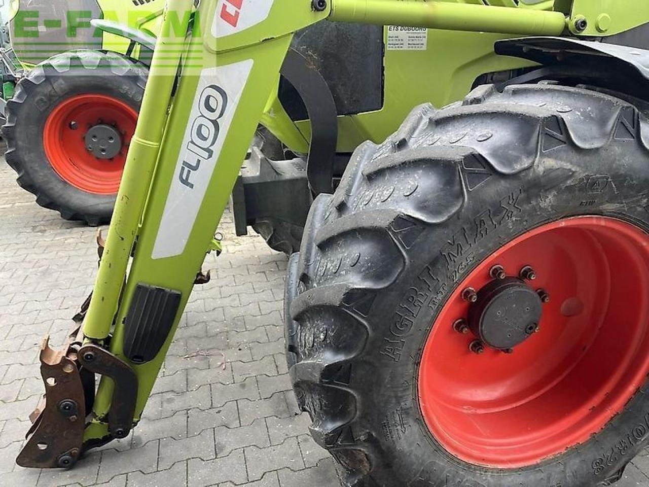 Traktor typu CLAAS arion 420 cis + claas fl100, Gebrauchtmaschine w DAMAS?AWEK (Zdjęcie 10)