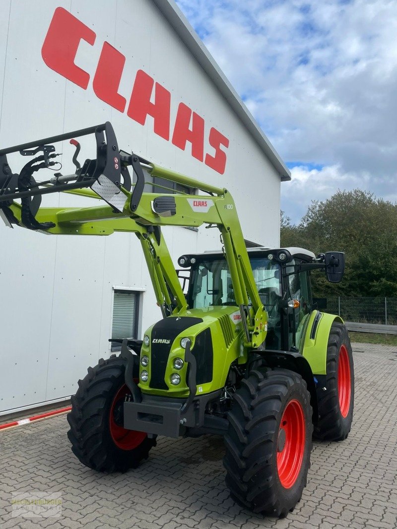 Traktor des Typs CLAAS ARION 420 CIS + FL 100 Frontlader **NEU**, Gebrauchtmaschine in Mühlengeez (Bild 3)