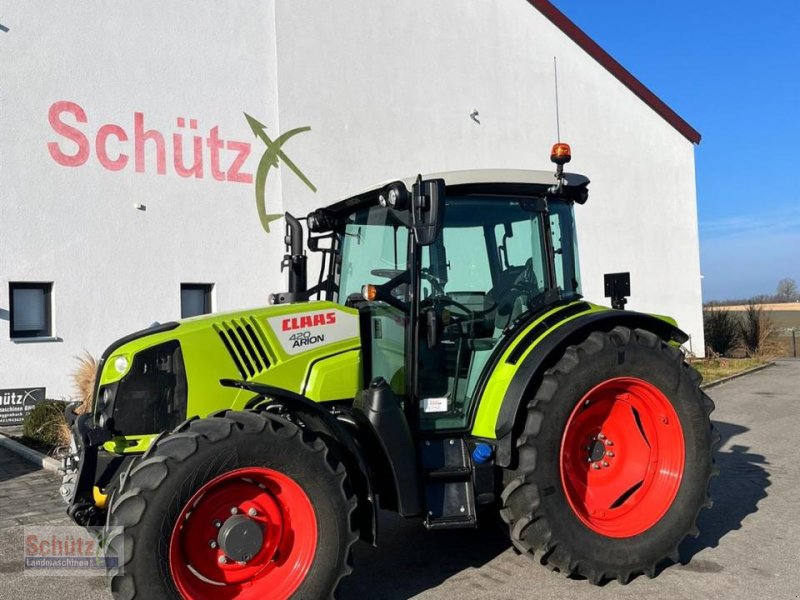 Traktor van het type CLAAS Arion 420 Cis, FZW, FKH, 620Bh, NEUWERTIG, Gebrauchtmaschine in Schierling (Foto 1)