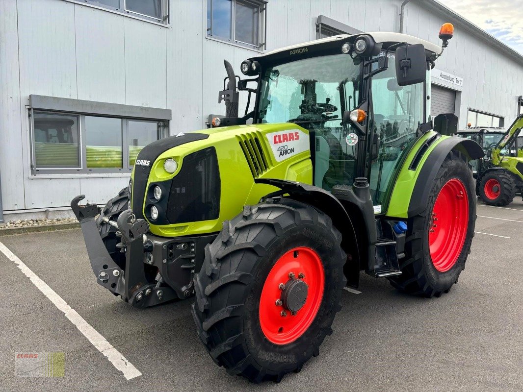 Traktor типа CLAAS ARION 420 CIS, Klima, Druckluft, nur 2.220 h. !, Gebrauchtmaschine в Molbergen (Фотография 1)