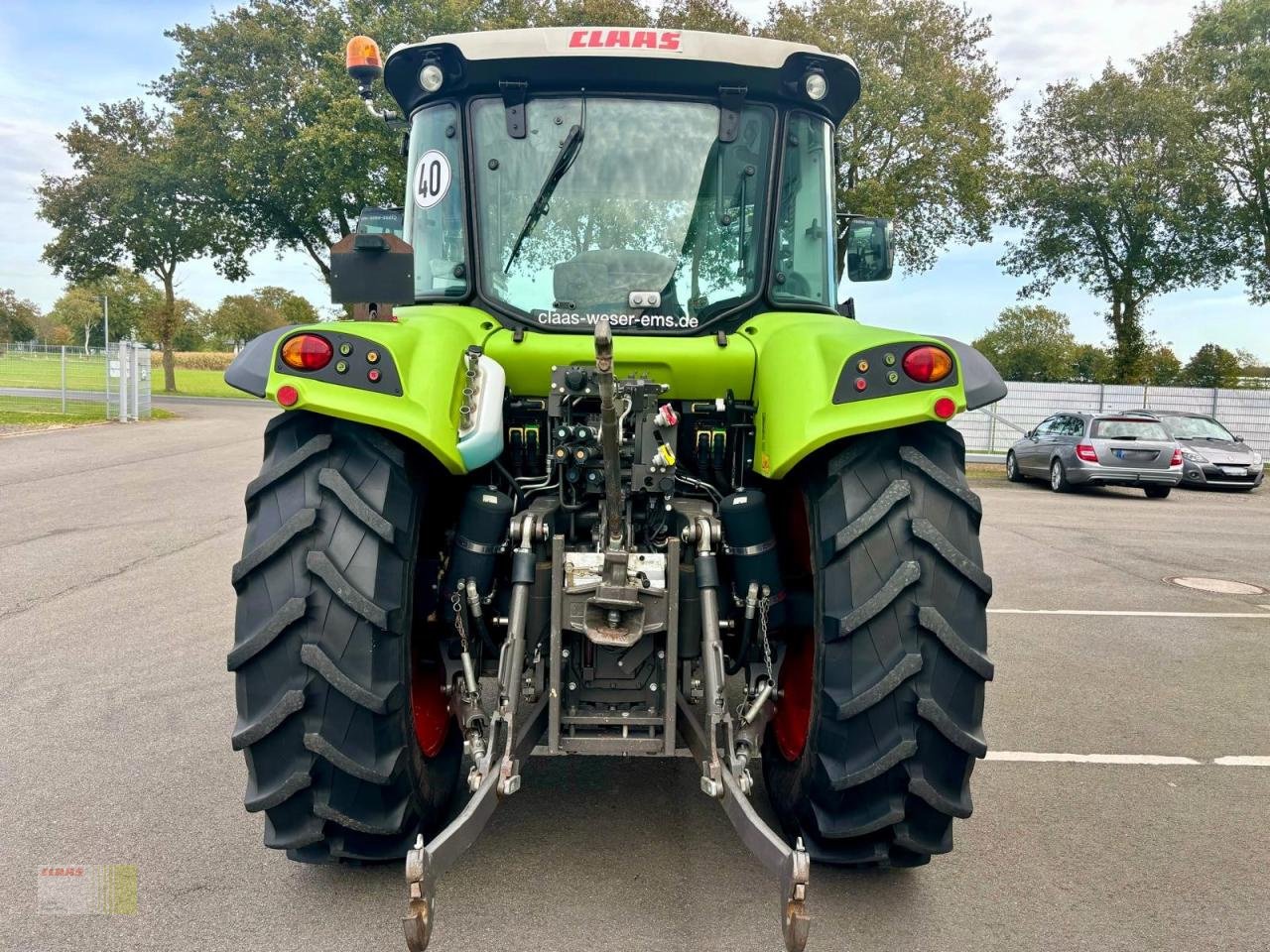 Traktor типа CLAAS ARION 420 CIS, Klima, Druckluft, Zentralschmierung, nur 2.220 h. !, Gebrauchtmaschine в Molbergen (Фотография 9)