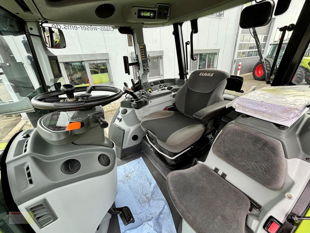 Traktor типа CLAAS ARION 420 CIS, Klima, Druckluft, Zentralschmierung, nur 2.220 h. !, Gebrauchtmaschine в Molbergen (Фотография 12)