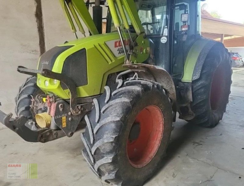 Traktor van het type CLAAS ARION 420 CIS MIT FL 100, Gebrauchtmaschine in Werneck (Foto 1)