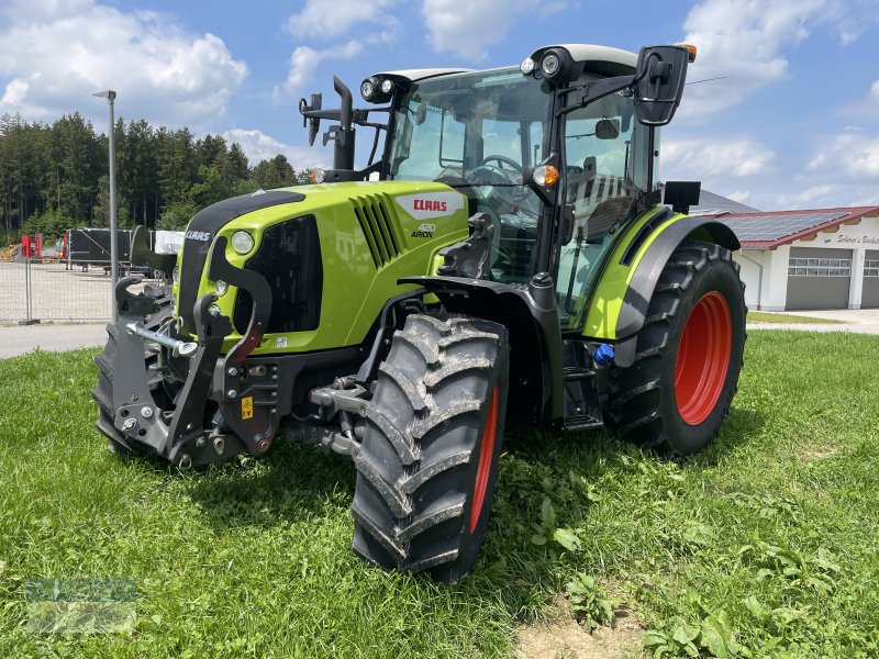 Traktor of the type CLAAS Arion 420 CIS, Neumaschine in Schnaitsee (Picture 1)