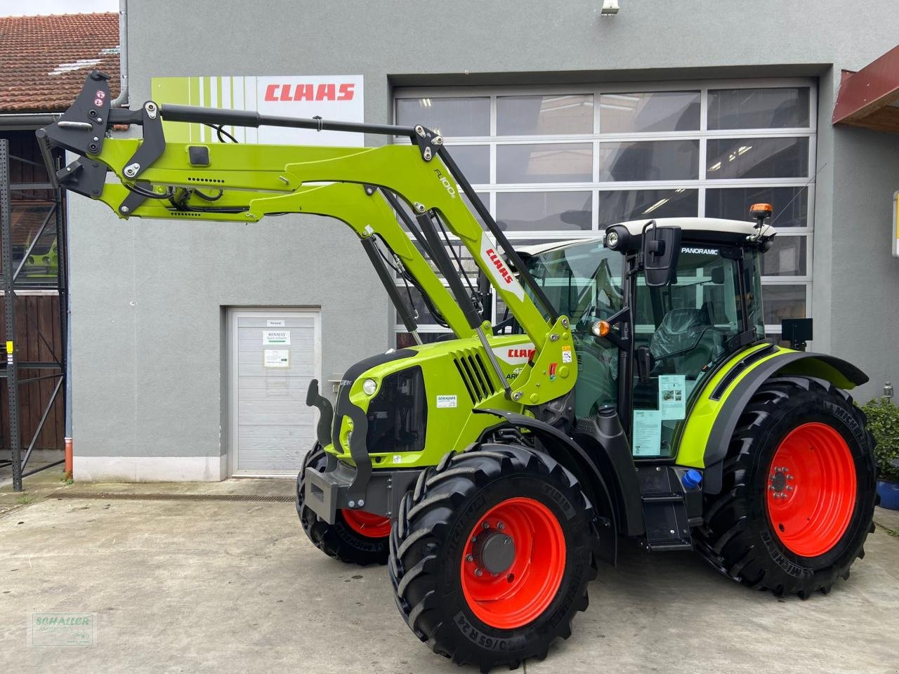 Traktor des Typs CLAAS ARION 420, Karpfham-Aktion: Frontlader kostenlos!, Panoramic-Kabine, Neumaschine in Geiselhöring (Bild 2)