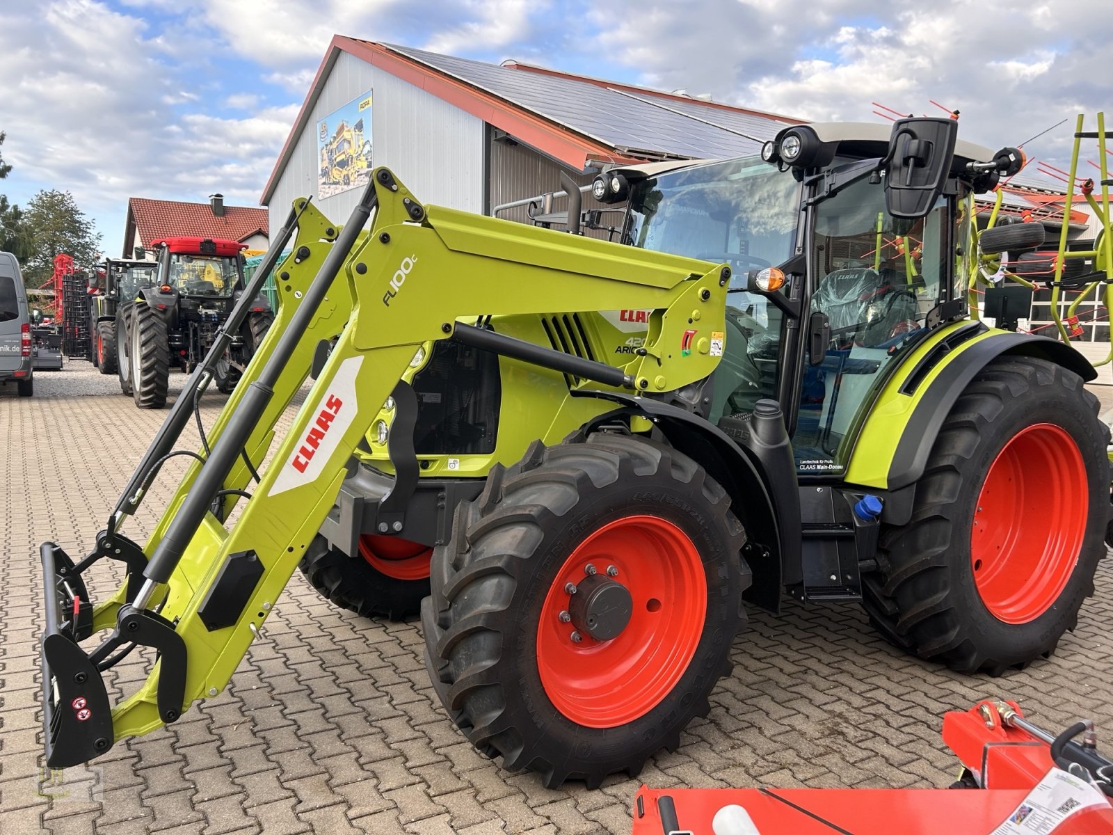 Traktor του τύπου CLAAS Arion 420 Panoramic, Neumaschine σε Aresing (Φωτογραφία 1)