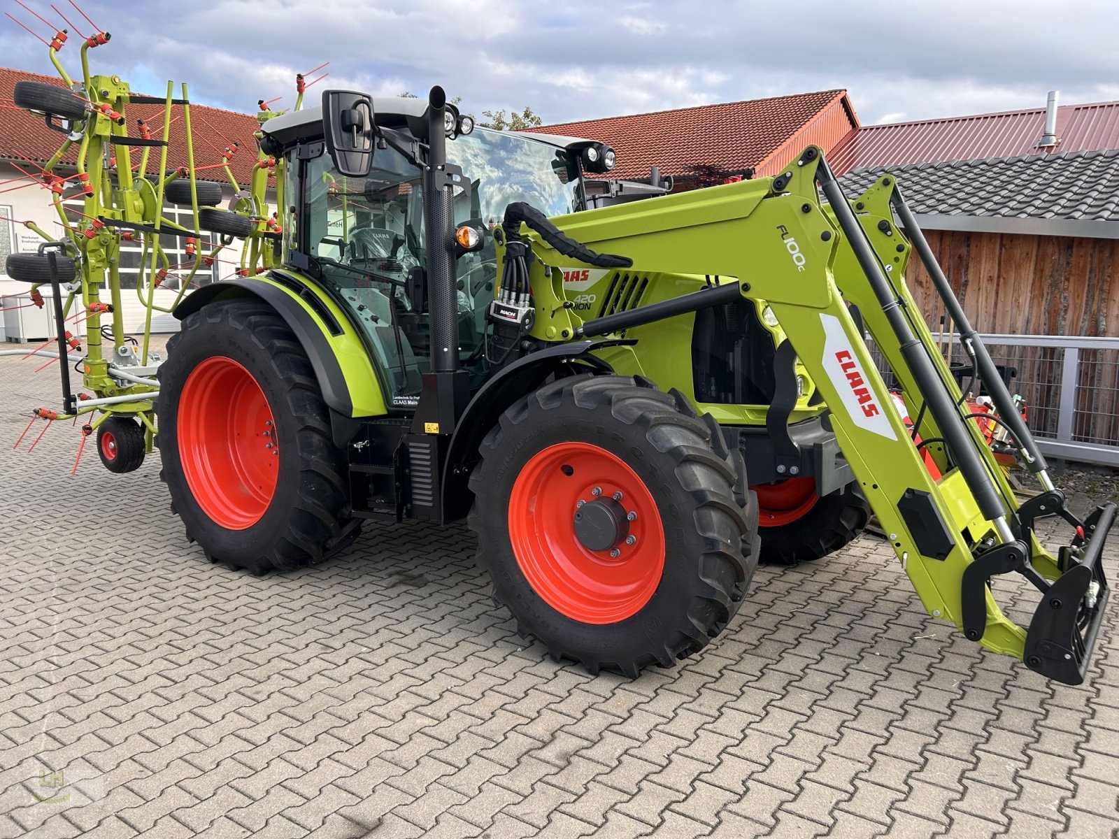 Traktor tipa CLAAS Arion 420 Panoramic, Neumaschine u Aresing (Slika 3)