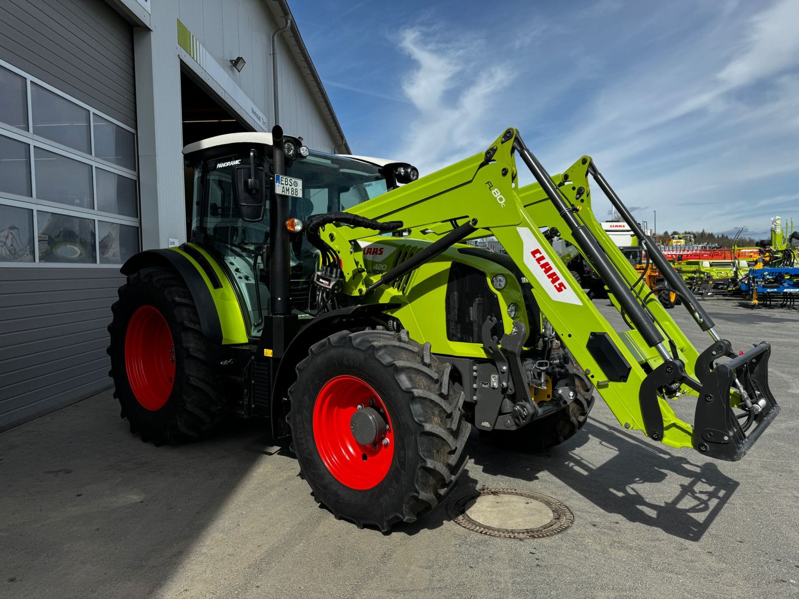 Traktor del tipo CLAAS Arion 420 Panoramic, Gebrauchtmaschine en Ebermannstadt (Imagen 4)