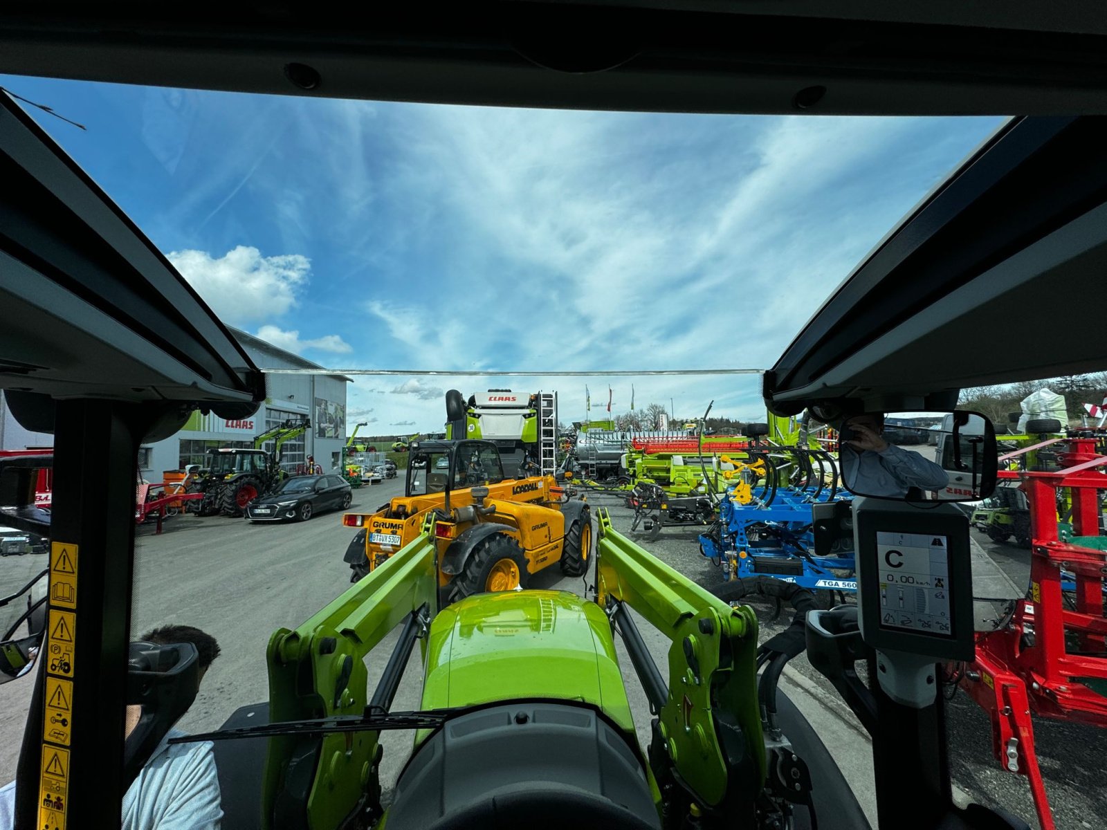 Traktor del tipo CLAAS Arion 420 Panoramic, Gebrauchtmaschine en Ebermannstadt (Imagen 18)