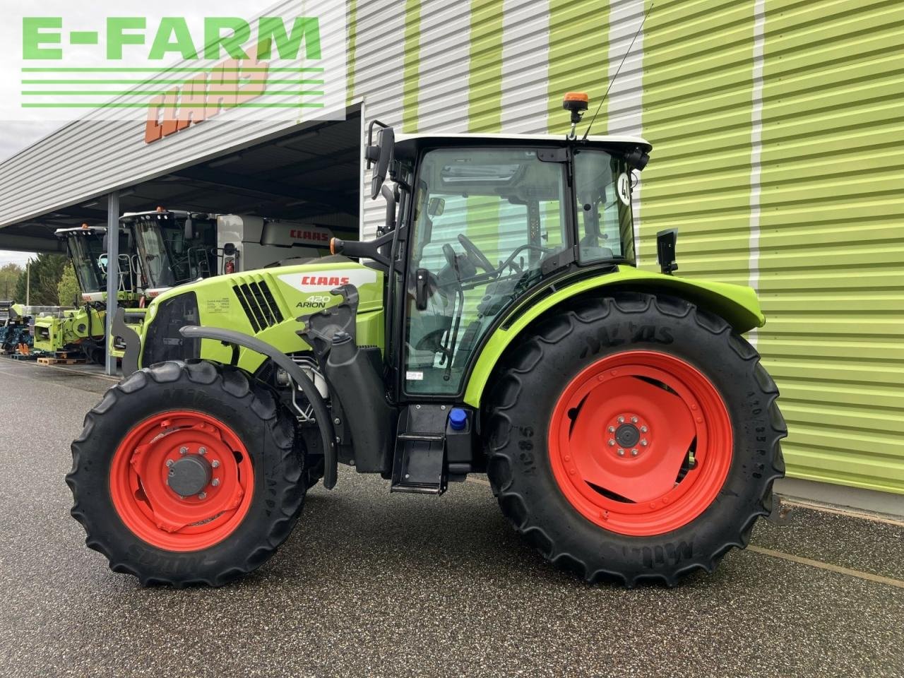 Traktor des Typs CLAAS arion 420 tb + fl 100, Gebrauchtmaschine in AILLAS (33 - GIRONDE) (Bild 2)