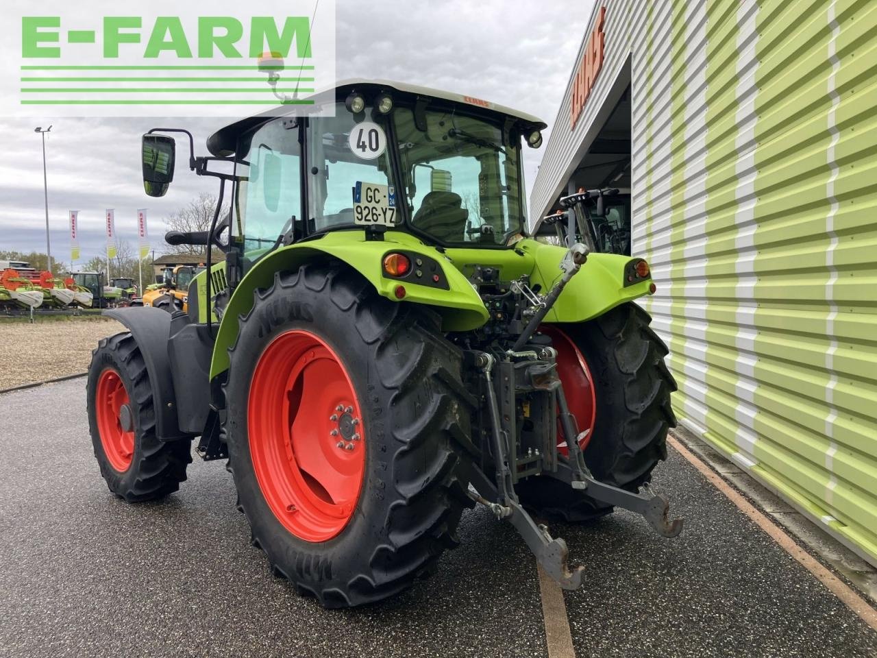 Traktor typu CLAAS arion 420 tb + fl 100, Gebrauchtmaschine w AILLAS (33 - GIRONDE) (Zdjęcie 3)