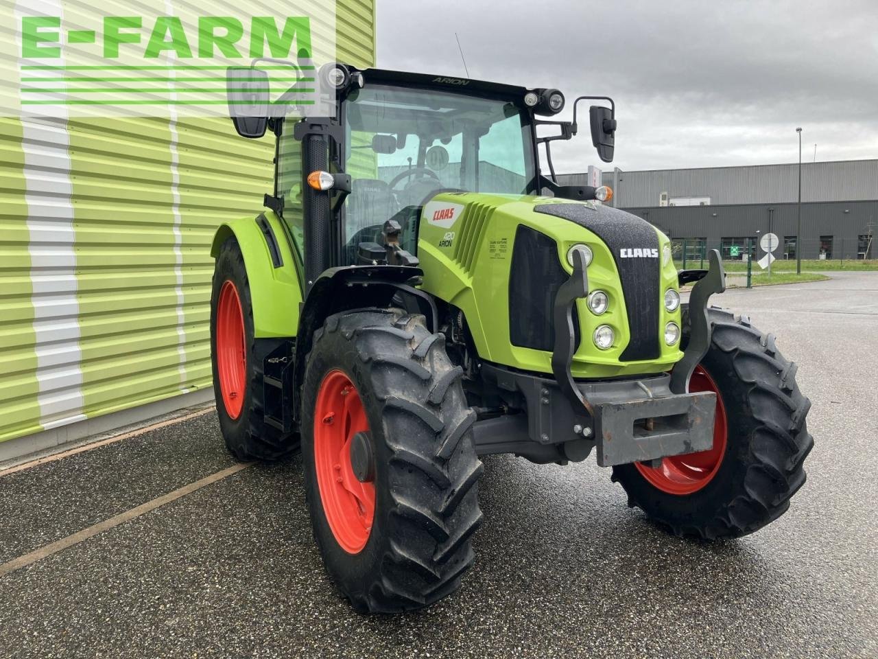 Traktor a típus CLAAS arion 420 tb + fl 100, Gebrauchtmaschine ekkor: AILLAS (33 - GIRONDE) (Kép 5)