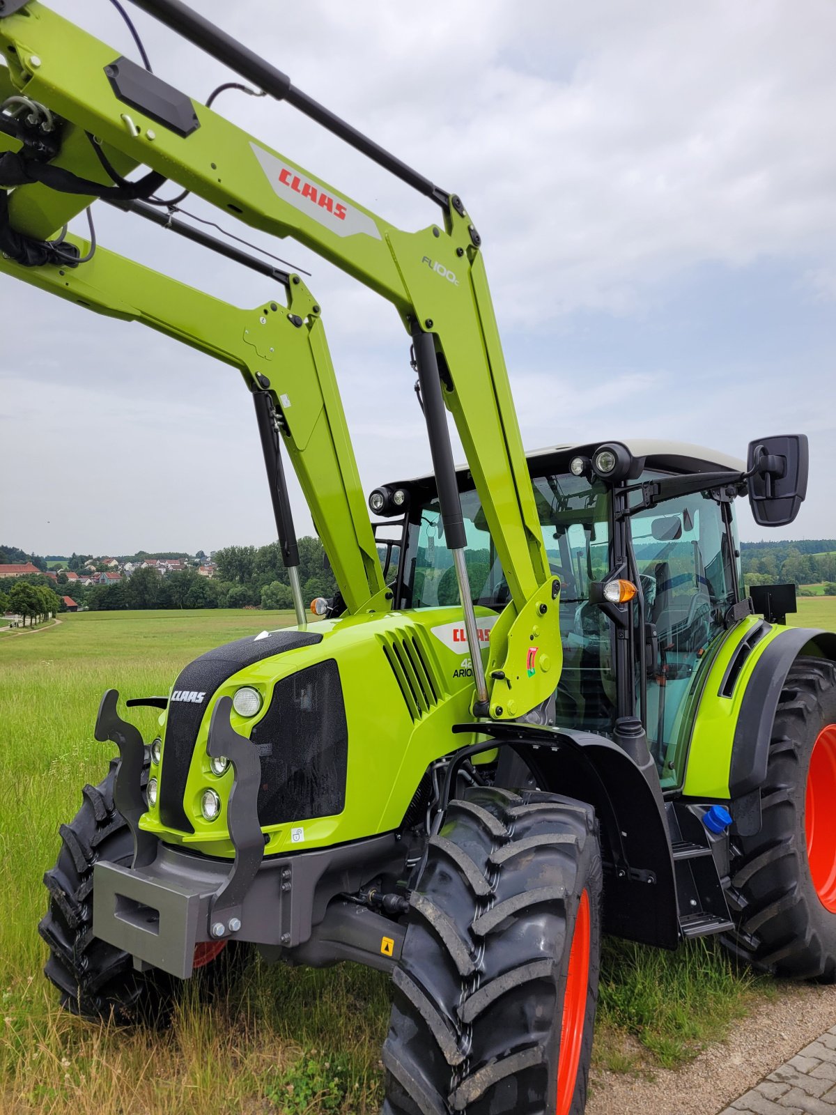 Traktor del tipo CLAAS Arion 420, Neumaschine en Moosbach (Imagen 2)