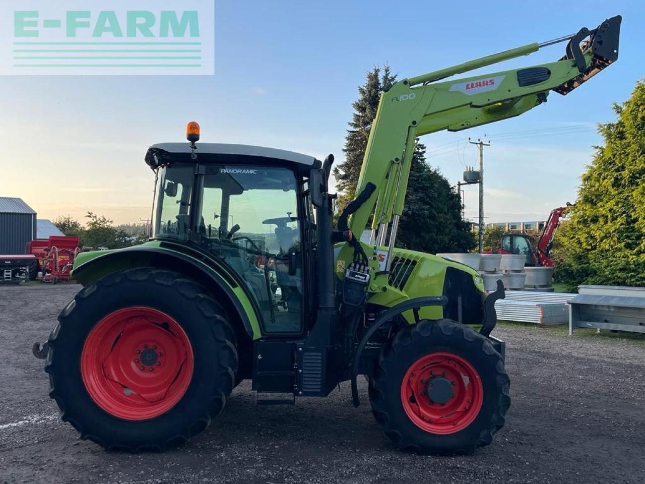 Traktor Türe ait CLAAS ARION 420, Gebrauchtmaschine içinde HUNTLY (resim 3)