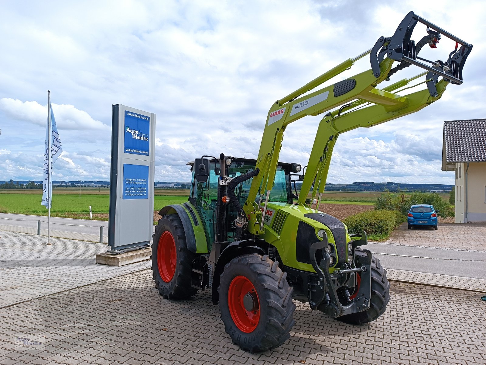 Traktor tip CLAAS Arion 420, Gebrauchtmaschine in Moosthenning (Poză 1)