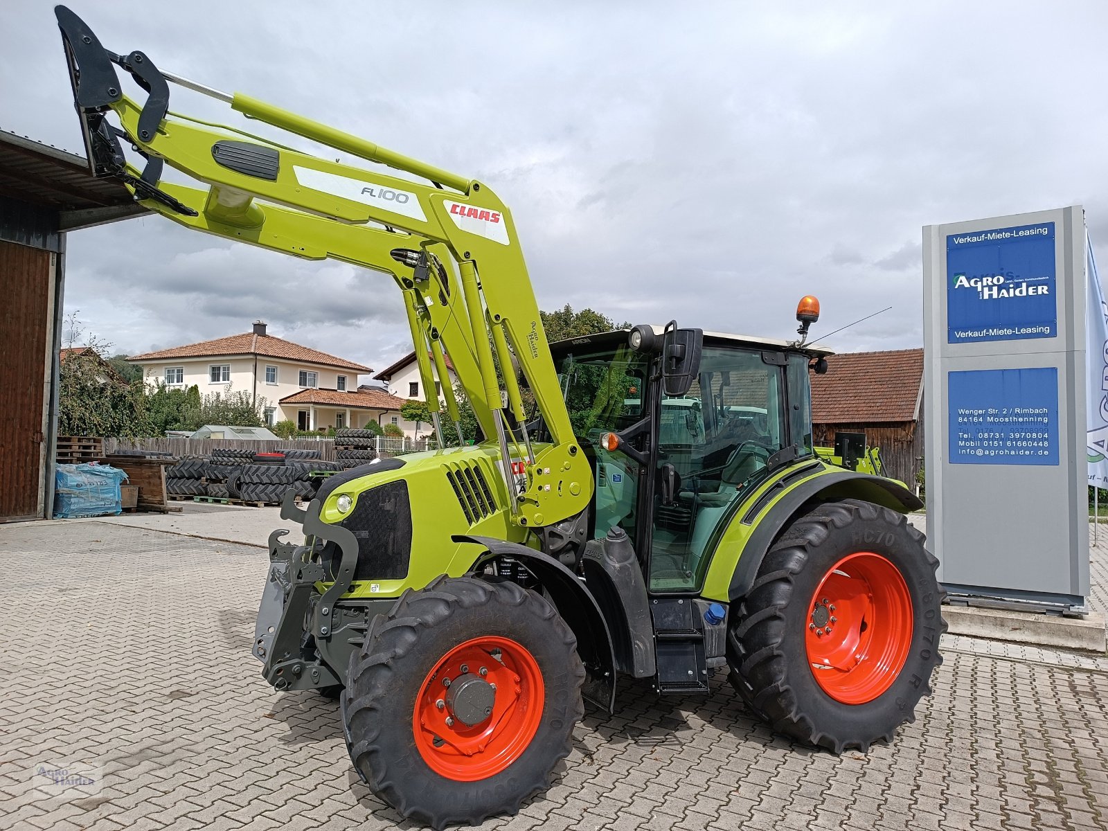 Traktor Türe ait CLAAS Arion 420, Gebrauchtmaschine içinde Moosthenning (resim 3)