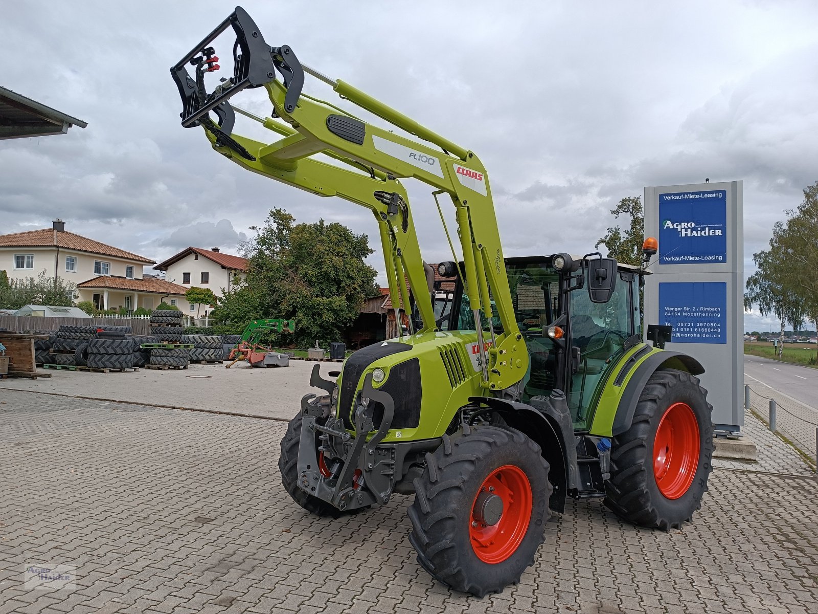 Traktor Türe ait CLAAS Arion 420, Gebrauchtmaschine içinde Moosthenning (resim 4)