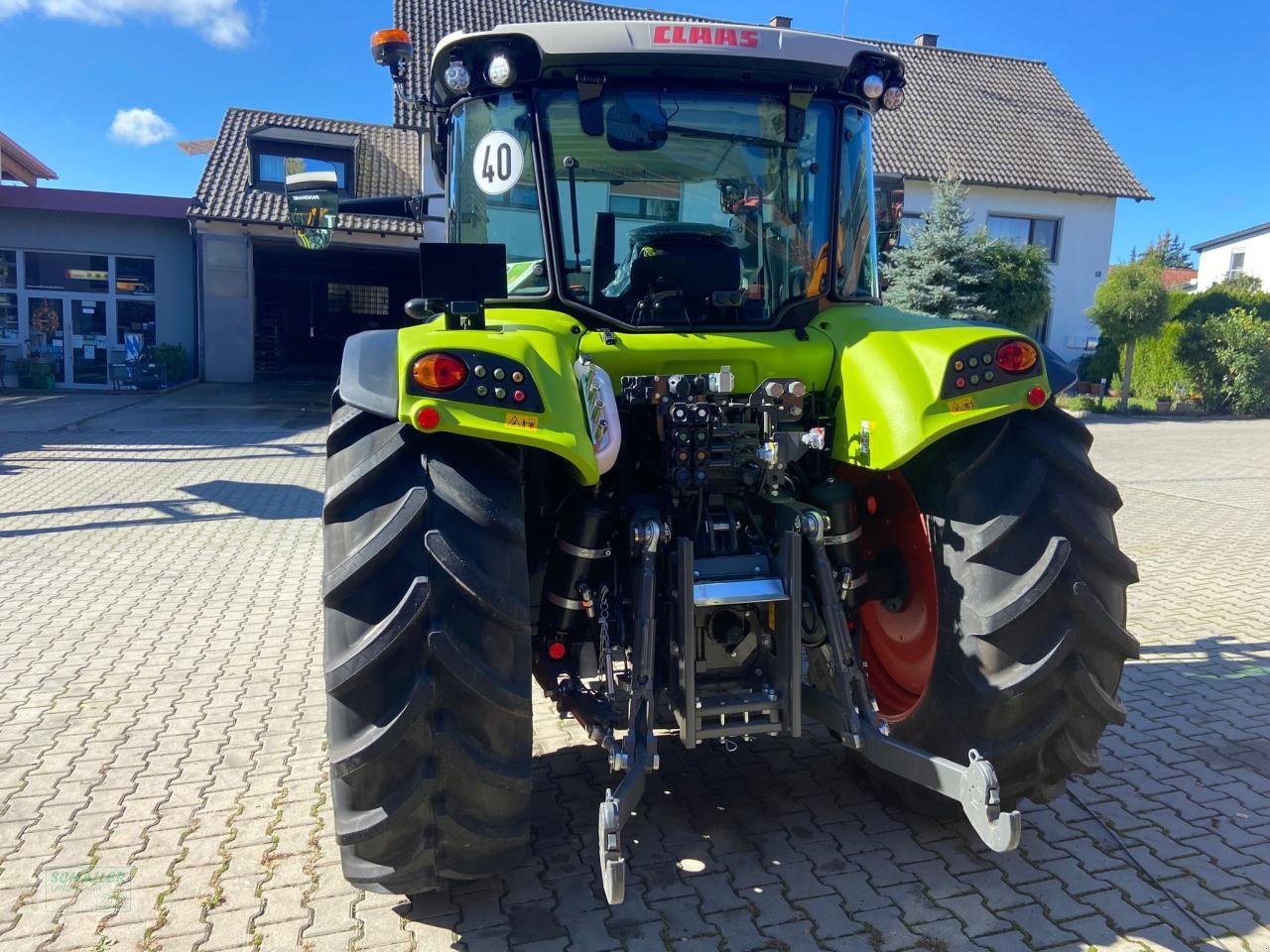 Traktor des Typs CLAAS ARION 420CIS Panoramic m. FL, Klima, Neumaschine in Geiselhöring (Bild 4)