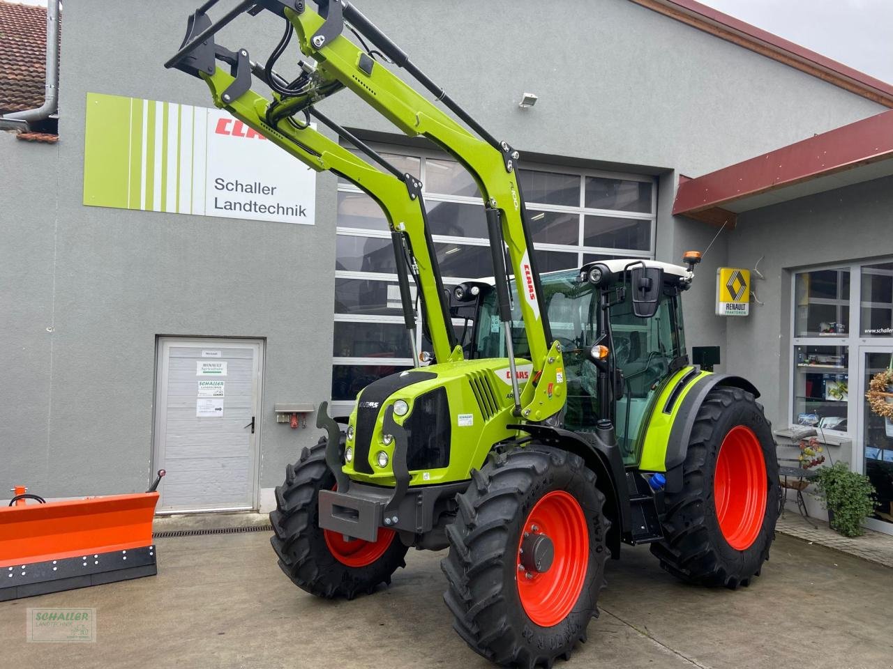 Traktor van het type CLAAS ARION 420CIS Panoramic m. FL, Klima, Neumaschine in Geiselhöring (Foto 5)