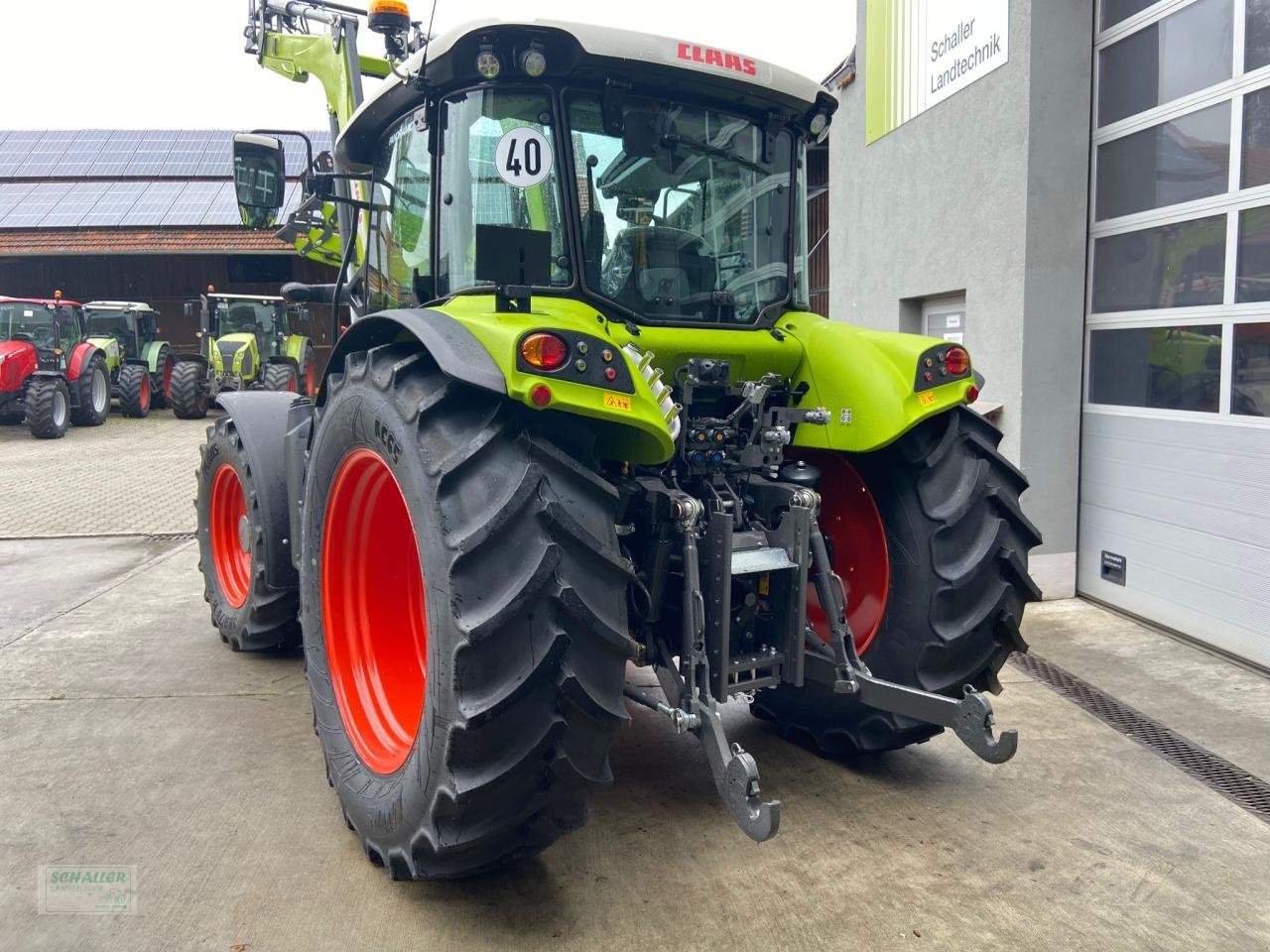 Traktor des Typs CLAAS ARION 420CIS Panoramic m. FL, Klima, Neumaschine in Geiselhöring (Bild 9)