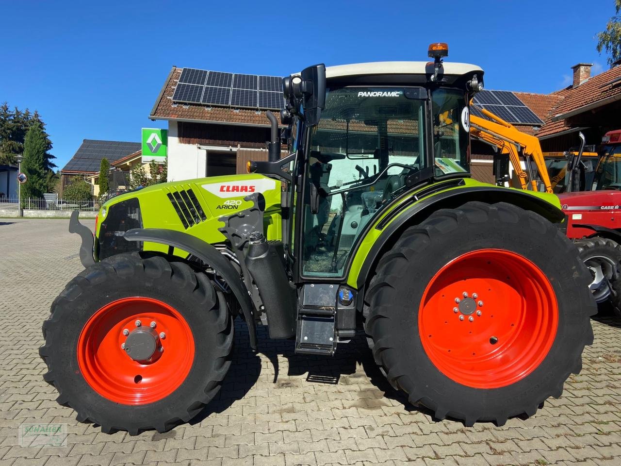 Traktor van het type CLAAS ARION 420CIS Panoramic m. FL, Gebrauchtmaschine in Geiselhöring (Foto 2)