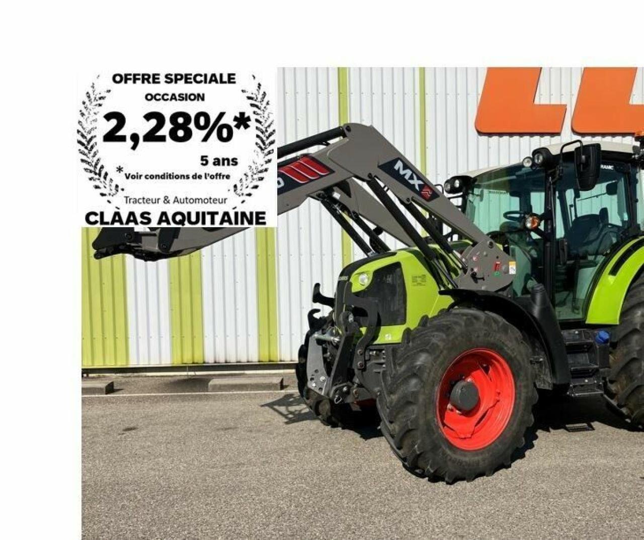 Traktor типа CLAAS arion 430 (a53/300), Gebrauchtmaschine в AILLAS (33 - GIRONDE) (Фотография 1)