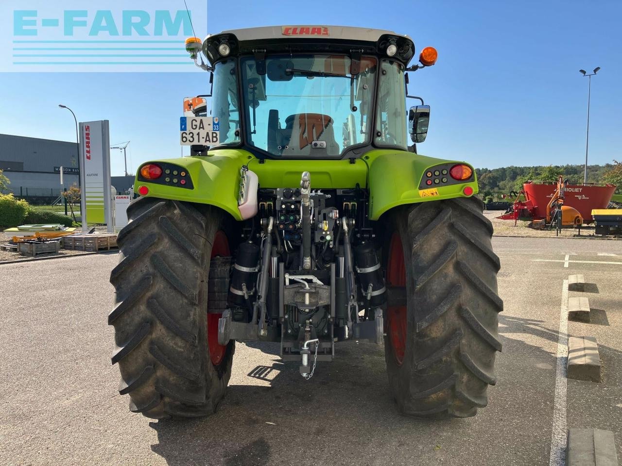 Traktor типа CLAAS arion 430 (a53/300), Gebrauchtmaschine в AILLAS (33 - GIRONDE) (Фотография 4)