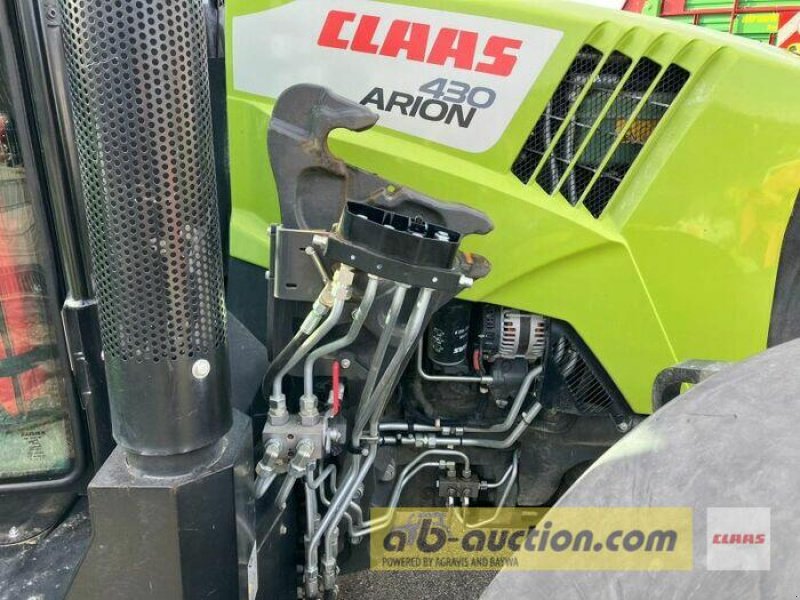 Traktor du type CLAAS ARION 430 CIS AB-AUCTION, Gebrauchtmaschine en Schwend (Photo 18)