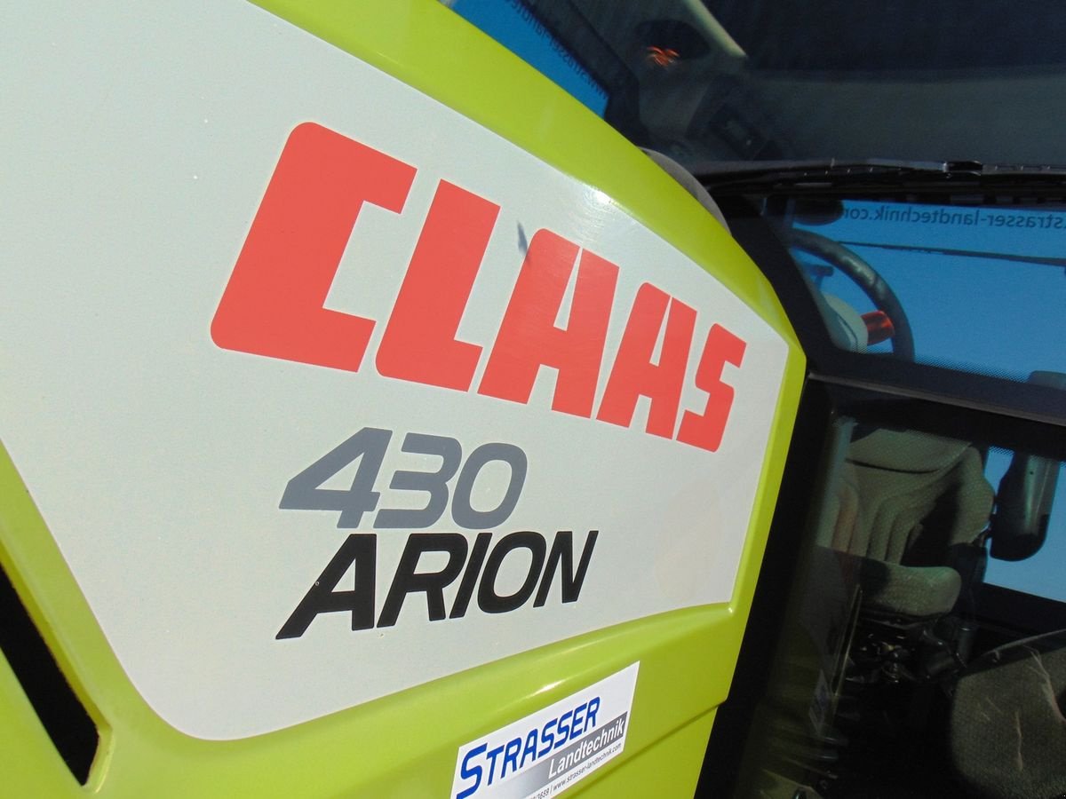 Traktor del tipo CLAAS Arion 430 CIS, Gebrauchtmaschine en Neukirchen am Walde  (Imagen 3)