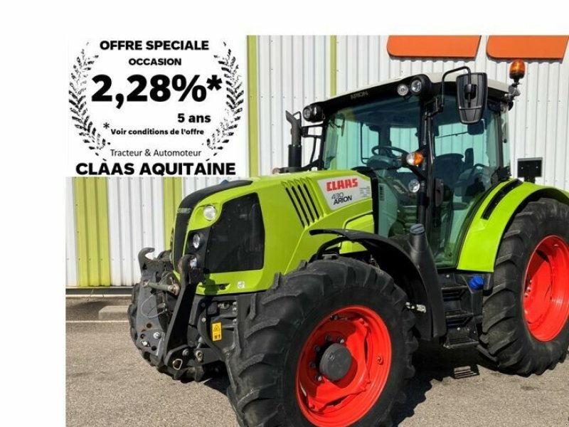 Traktor des Typs CLAAS ARION 430 PDF AVANT, Gebrauchtmaschine in Gardonne (Bild 1)