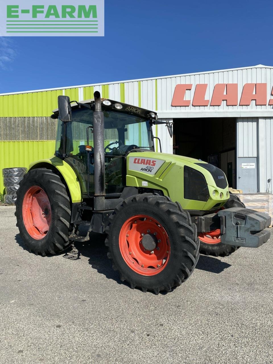 Traktor du type CLAAS arion 430 quadrishift, Gebrauchtmaschine en ST ANDIOL (Photo 1)