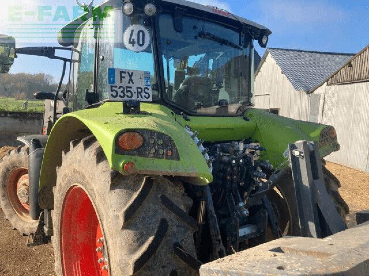 Traktor Türe ait CLAAS arion 440 (a53/400), Gebrauchtmaschine içinde PONTIVY (56 - MORBIHAN) (resim 2)