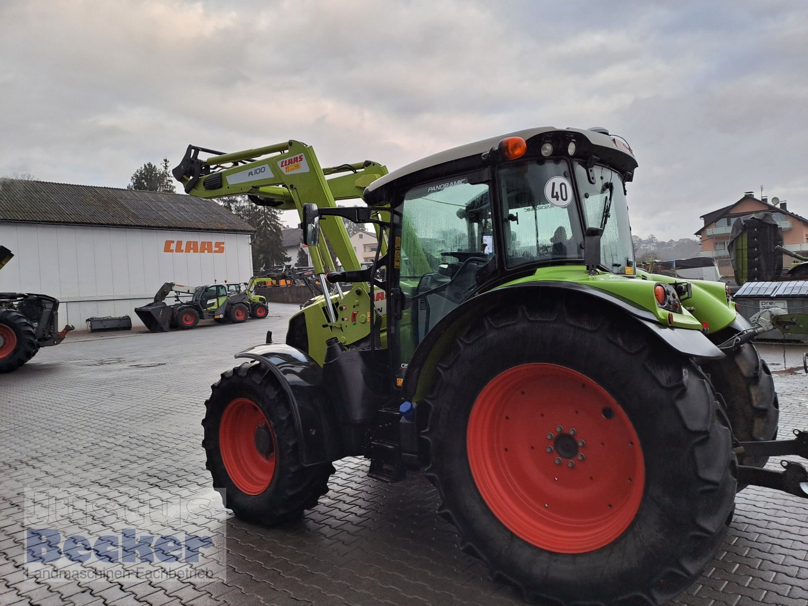 Traktor van het type CLAAS Arion 440 CIS+, Gebrauchtmaschine in Weimar-Niederwalgern (Foto 3)