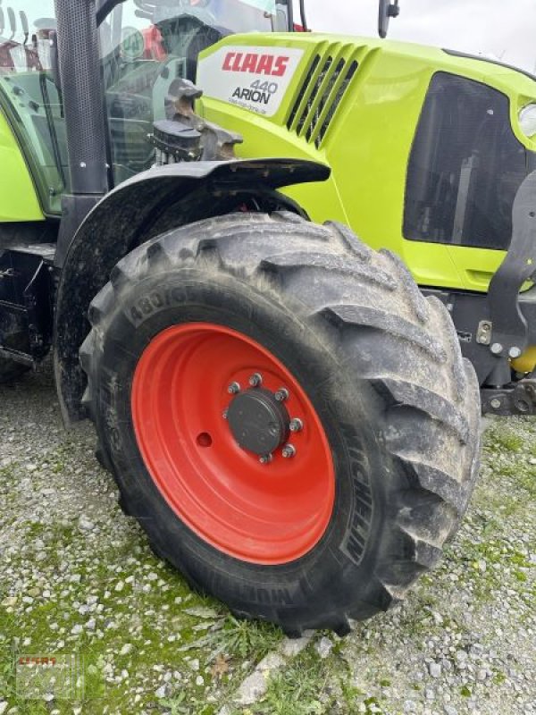 Traktor типа CLAAS ARION 440 CIS MIT FL 120, Gebrauchtmaschine в Gollhofen (Фотография 9)