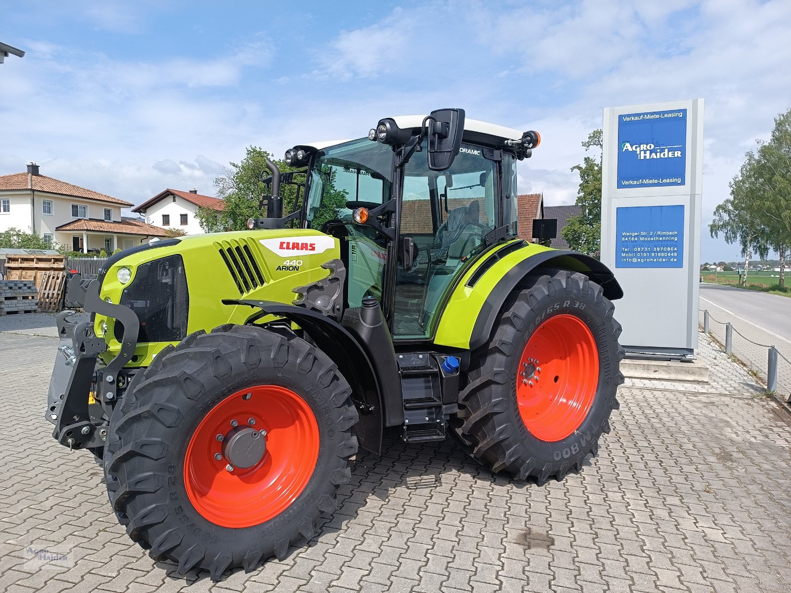 Traktor van het type CLAAS Arion 440 CIS, Gebrauchtmaschine in Moosthenning (Foto 3)