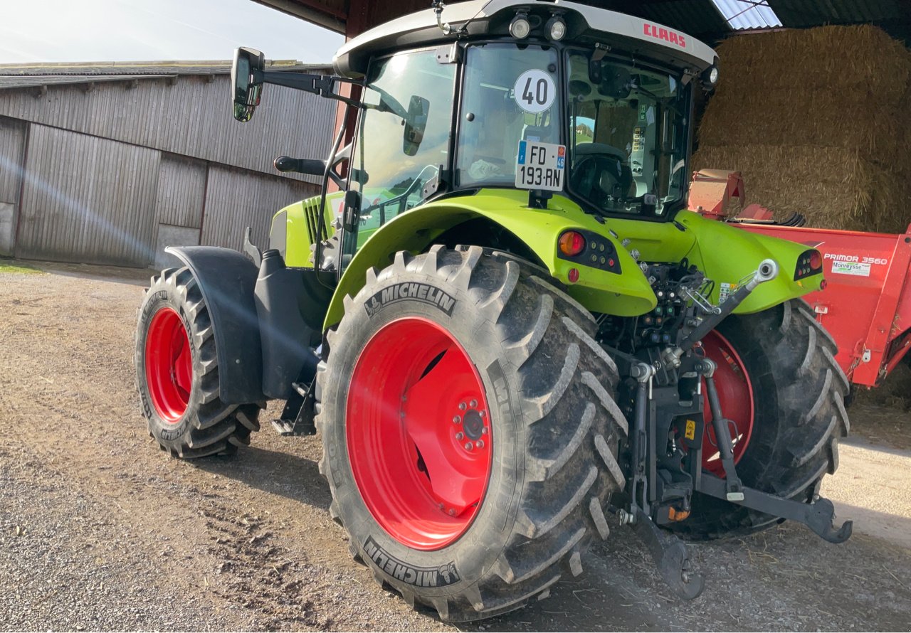 Traktor van het type CLAAS ARION 440 TOIT HAUT, Gebrauchtmaschine in MORLHON LE HAUT (Foto 4)