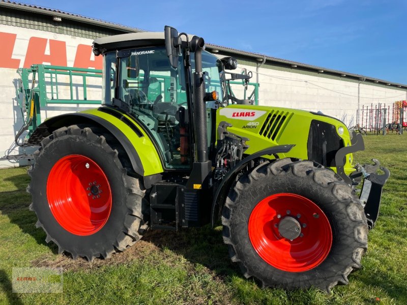 Traktor des Typs CLAAS ARION 450 CIS mit Frontlader, Neumaschine in Berßel