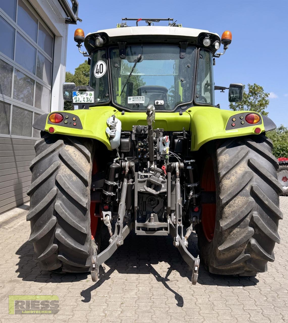 Traktor des Typs CLAAS ARION 450 CIS Panoramic A43, Gebrauchtmaschine in Homberg (Ohm) - Maulbach (Bild 3)