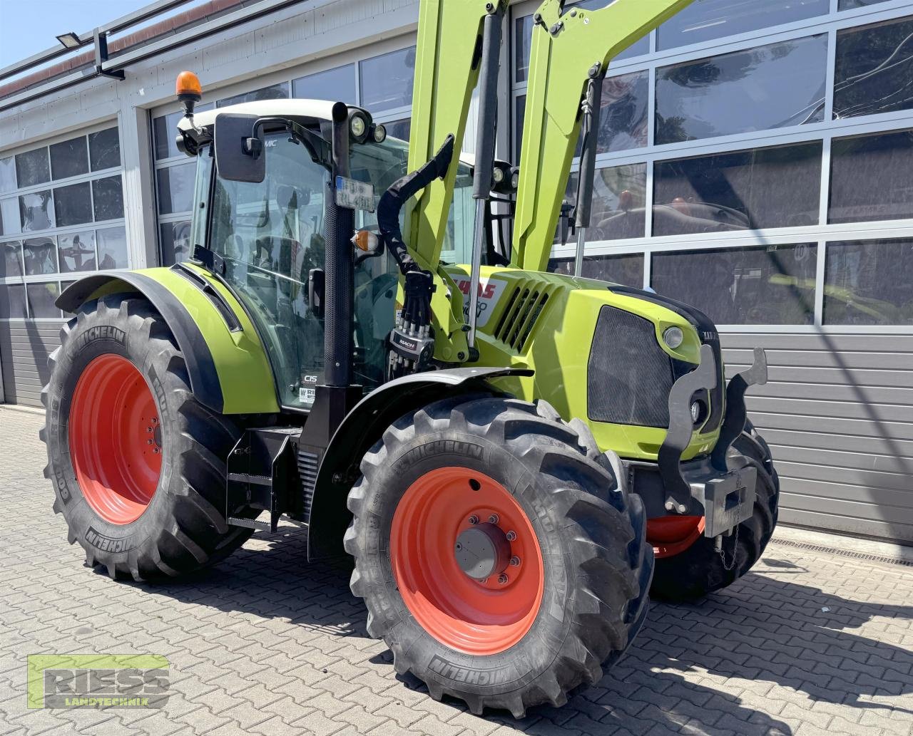 Traktor типа CLAAS ARION 450 CIS Panoramic A43, Gebrauchtmaschine в Homberg (Ohm) - Maulbach (Фотография 10)