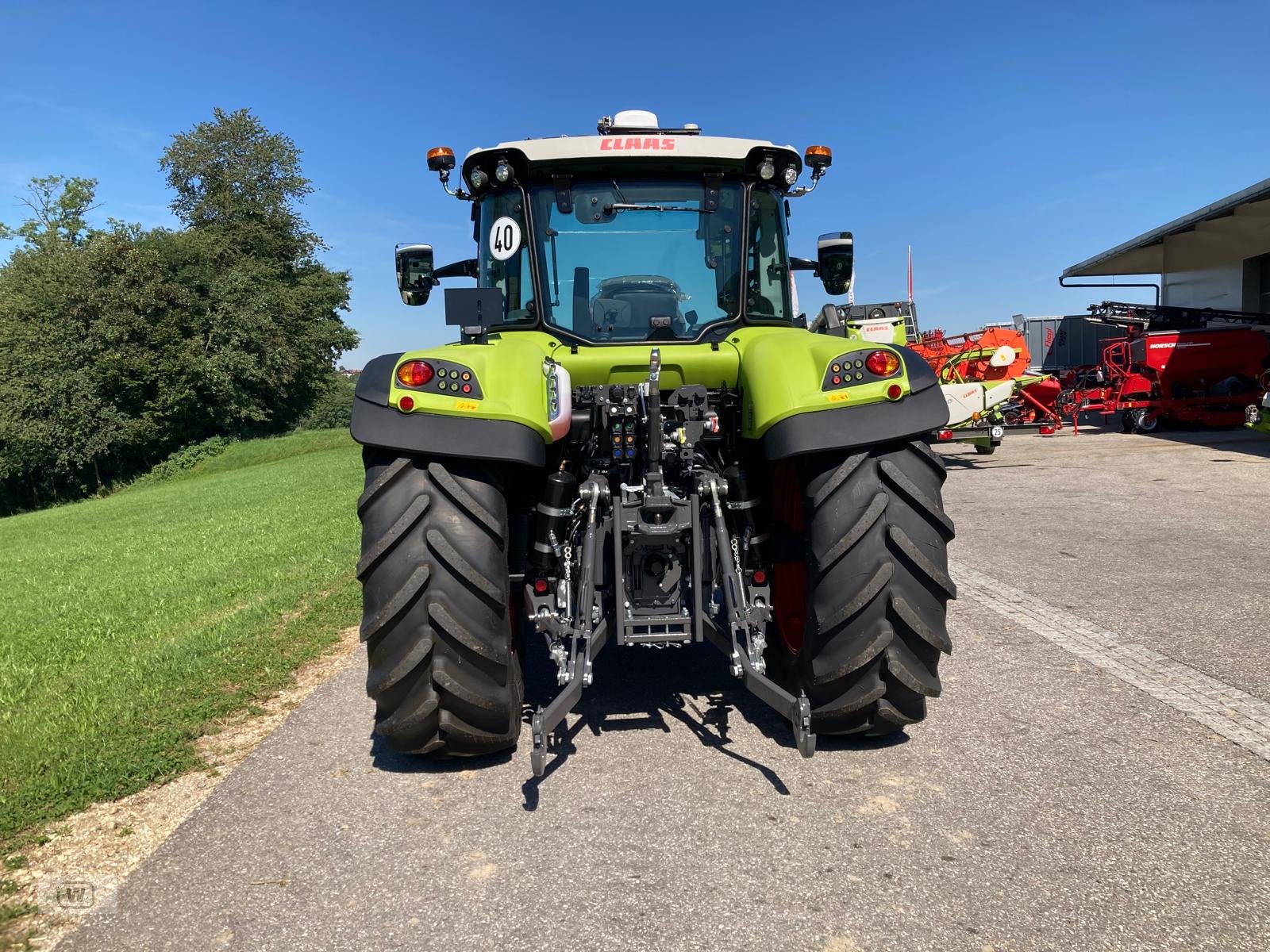 Traktor del tipo CLAAS Arion 450 CIS PANORAMIC, Neumaschine en Zell an der Pram (Imagen 5)