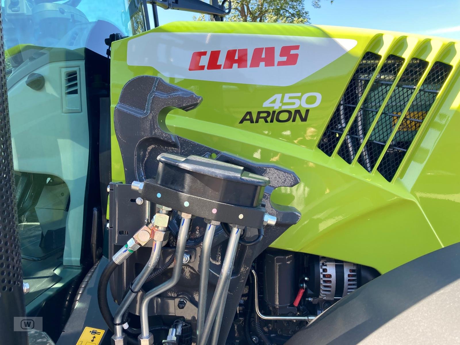 Traktor del tipo CLAAS Arion 450 CIS PANORAMIC, Neumaschine In Zell an der Pram (Immagine 11)