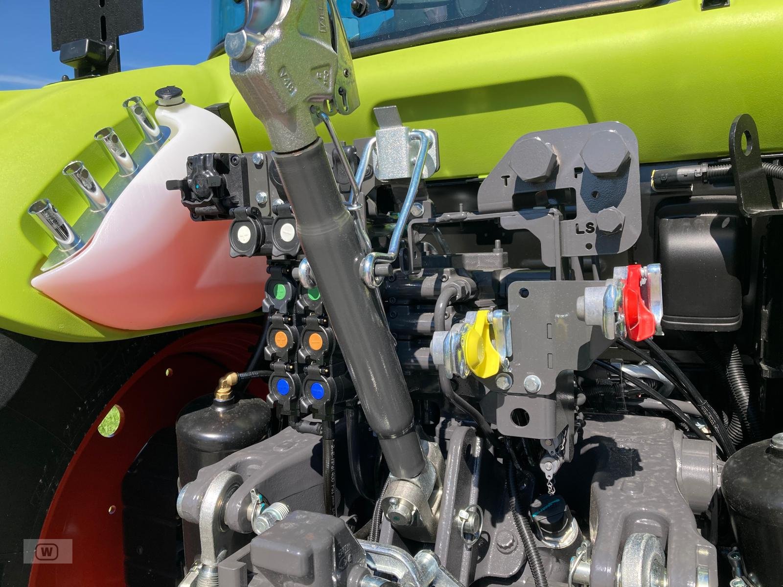 Traktor del tipo CLAAS Arion 450 CIS PANORAMIC, Neumaschine en Zell an der Pram (Imagen 14)