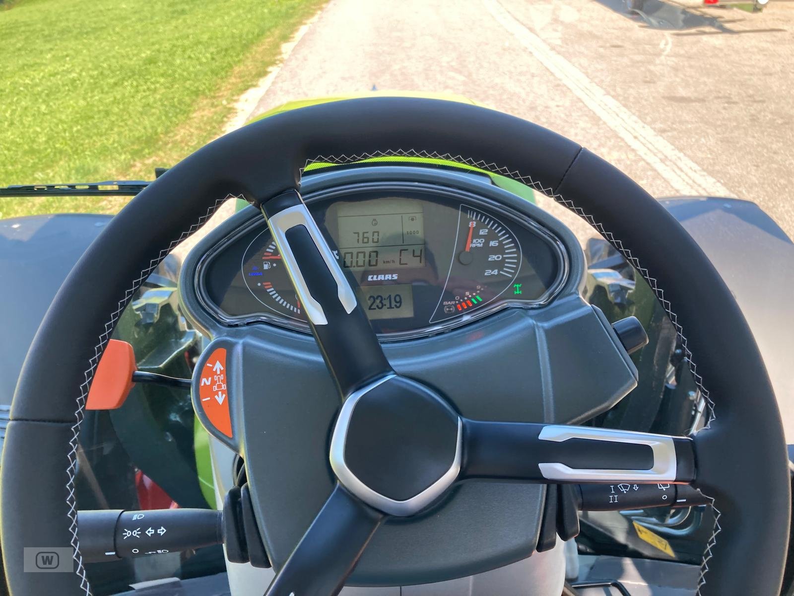 Traktor del tipo CLAAS Arion 450 CIS PANORAMIC, Neumaschine en Zell an der Pram (Imagen 25)