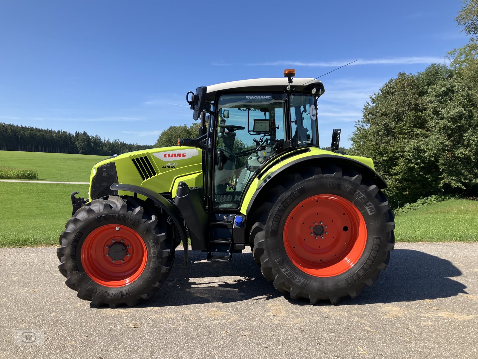 Traktor del tipo CLAAS Arion 450 CIS PANORAMIC, Neumaschine en Zell an der Pram (Imagen 2)